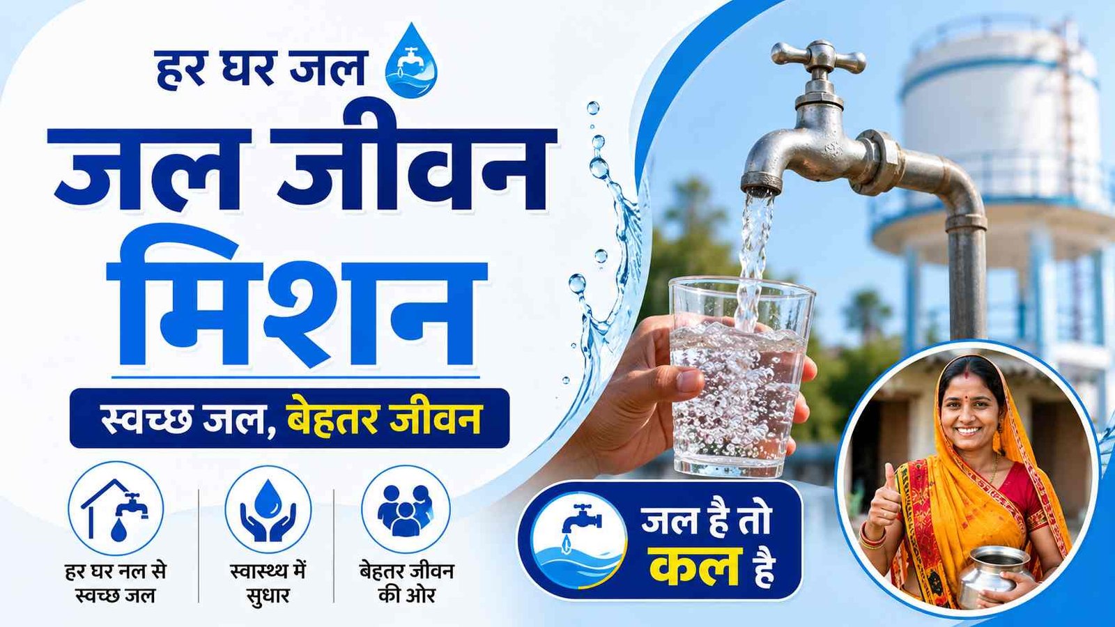 Jal Jeevan Mission Yojana 2026 अब घर-घर तक पहुंचेगा स्वच्छ जल, जाने कैसे