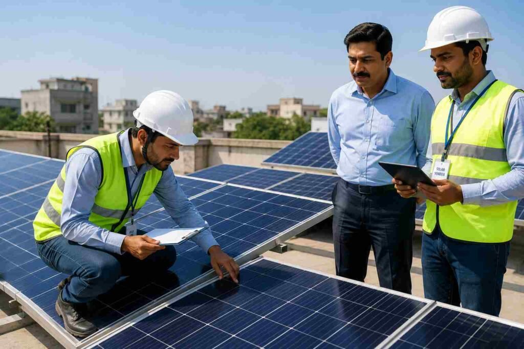 Solar plant inspection
